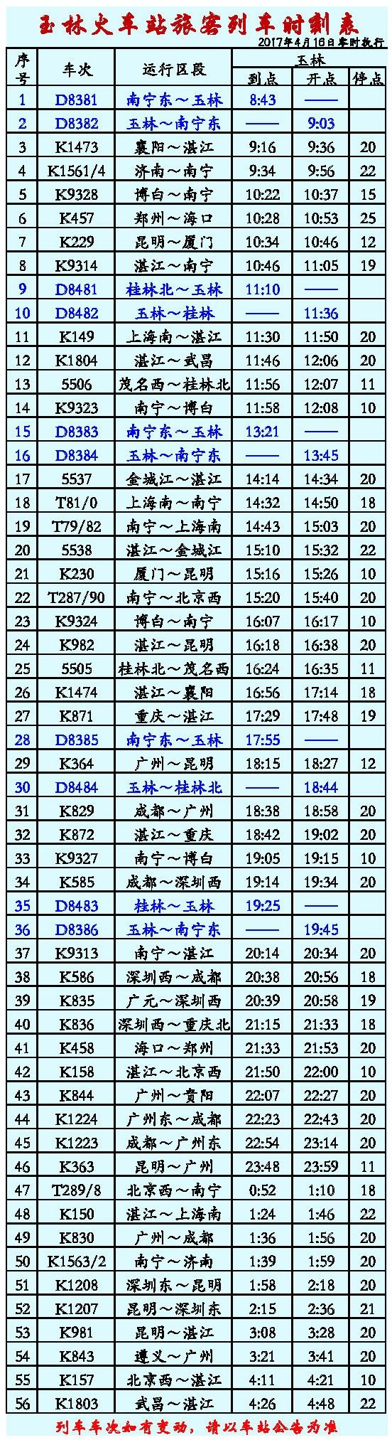 2012最新列车时刻表解析与旅行规划指南